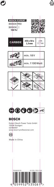Bosch EXPERT S2243HM Hollow Brick Säbelsägeblatt Produktbild img14 L