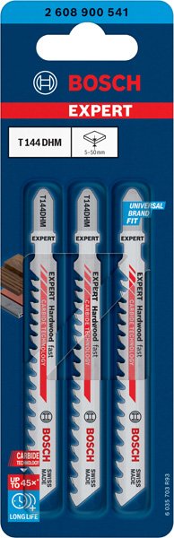 Bosch EXPERT Hardwood Fast T144HM Stichsägeblatt, 3-tlg. Produktbild img11 L