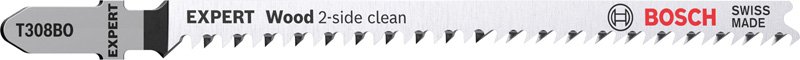 Bosch EXPERT Hardwood 2-side clean T308BO Stichsägeblatt, 5-tlg. Produktbild img1 L