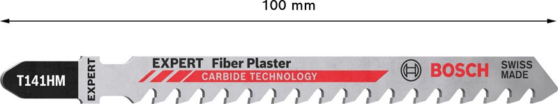 Bosch EXPERT Fiber Plaster T141HM Stichsägeblatt, 3-tlg. Produktbild img14 L