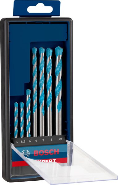 Bosch EXPERT CYL-9 Multi Construction Bohrer-Set, D= 5/5,5/6/6/7/8/10 mm, 7-tlg. Produktbild img14 L