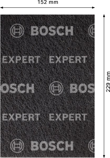 Bosch EXPERT N880 Vliespad zum Handschleifen, 152 mm Produktbild img9 L