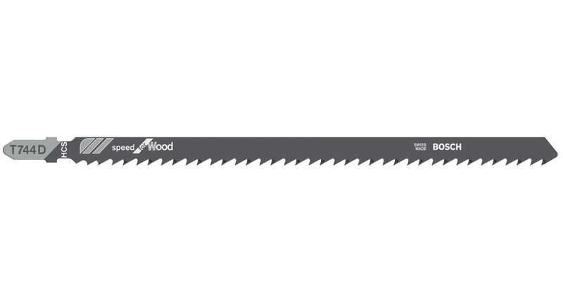 Bosch Stichsägeblatt T 744 D Speed for Wood, 3er-Pack Produktbild img1 L