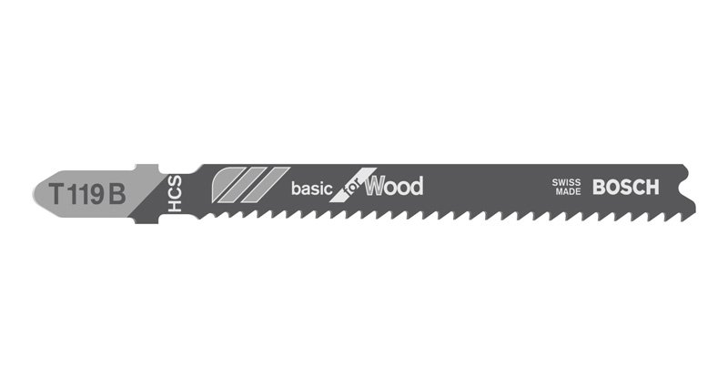 Stichsägeblatt T 119 B Basic for Wood, 5er-Pack Produktbild img1 L