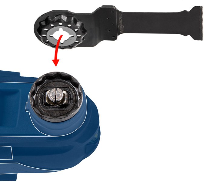 PRO PAII 65 APB Blatt für Multifunktionswerkzeuge, 65 x 55&nbsp;mm Produktbild img7 L