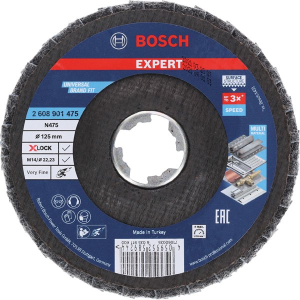 EXPERT N475 SCM X-LOCK Scheibe, 125&nbsp;mm, sehr fein Produktbild img2 L