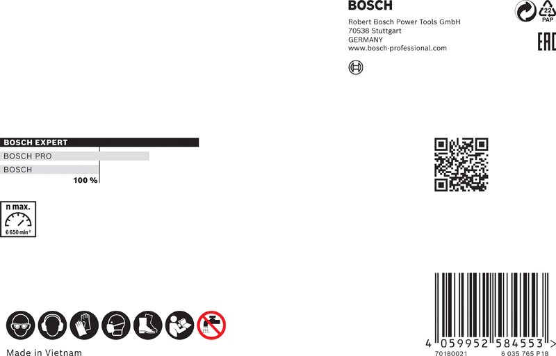 Bosch EXPERT Diamant Pipe Cut Trennscheibe, 230x22,32 mm Produktbild img12 L