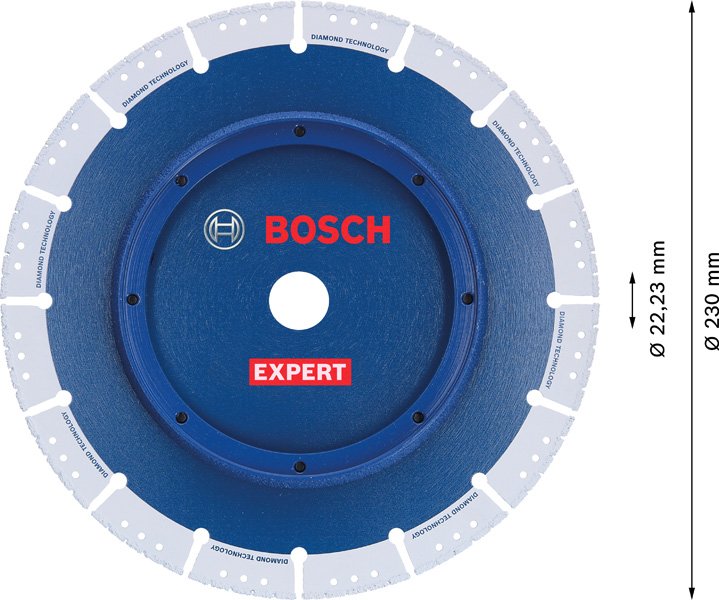 Bosch EXPERT Diamant Pipe Cut Trennscheibe, 230x22,32 mm Produktbild img14 L