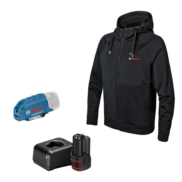Bosch Beheizbarer Hoodie GHH 12+18V XA Produktbild img1 L