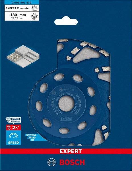 Bosch EXPERT Concrete Topfscheibe, 180x22,23x4,5&nbsp;mm Produktbild img13 L