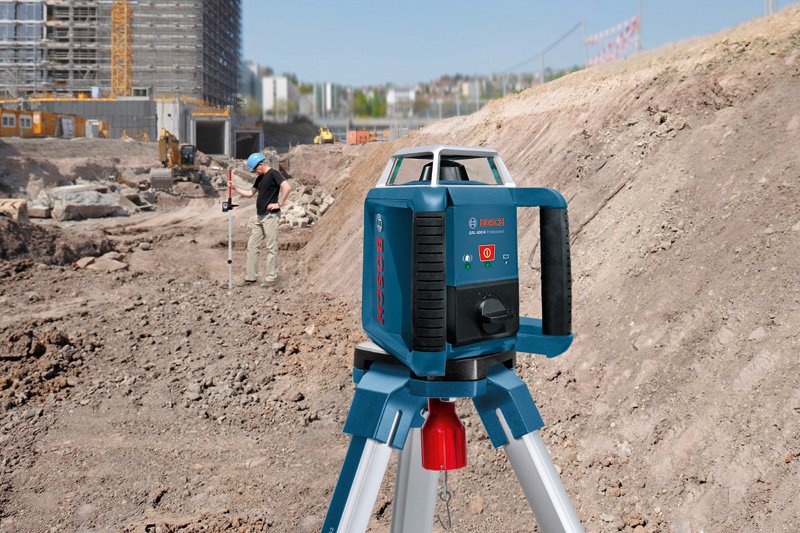 Bosch Rotationslaser GRL 400 H + LR 1 in L-BOXX Produktbild img4 L