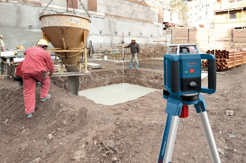 Bosch Rotationslaser GRL 400 H + LR 1 in L-BOXX Produktbild img3 L