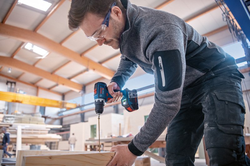 Combo Kit Set mit 4x 18V-Werkzeugen: GSR, GKT, GST, GEX, 3x Akku Produktbild img27 L