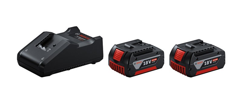 Bosch Starter-Set 2 x 18V4.0Ah + GAL18V-40 Produktbild img2 L