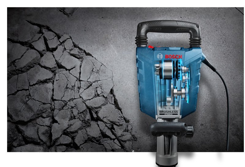 Bosch Abbruchhammer GSH 14 C im Handwerkerkoffer Produktbild img8 L