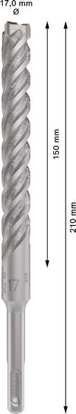 PRO SDS plus-5X Hammerbohrer, 17 x 150 x 210&nbsp;mm Produktbild img3 L