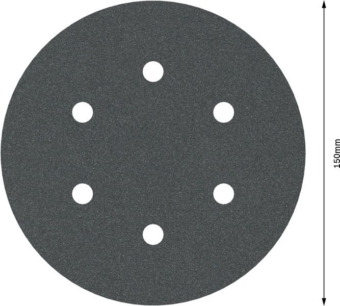 Bosch PRO F355 Schleifblatt, 150 mm, G180 Produktbild img3 L