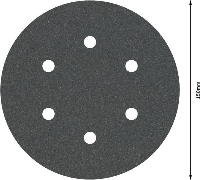 Bosch PRO F355 Schleifblatt, 150 mm, G240 Produktbild img3 L