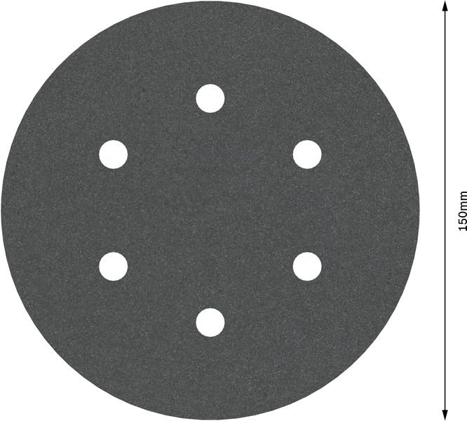 Bosch PRO F355 Schleifblatt, 150 mm, G320 Produktbild img3 L