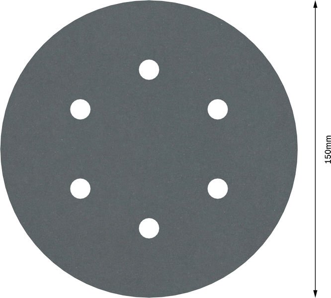 Bosch PRO F355 Schleifblatt, 150 mm, G600 Produktbild img3 L
