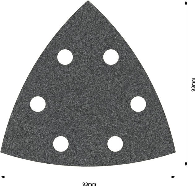 PRO F355 Schleifblatt, 93 mm, G120 Produktbild img3 L