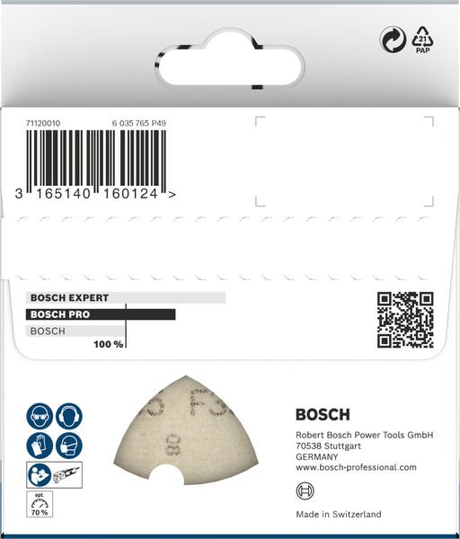 PRO F355 Schleifblatt, 93 mm, G120 Produktbild img5 L