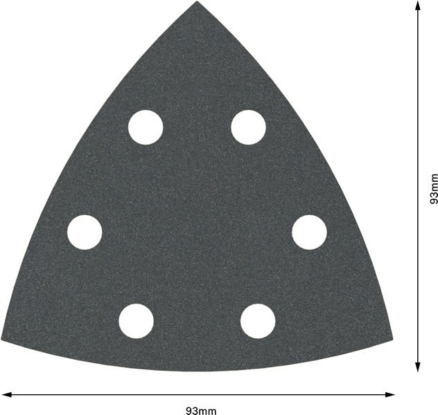 PRO F355 Schleifblatt, 93 mm, G180 Produktbild img3 L