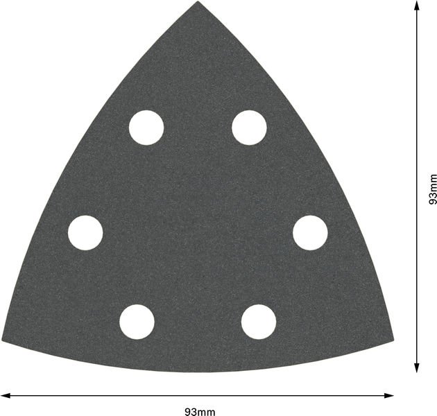 PRO F355 Schleifblatt, 93 mm, G320 Produktbild img3 L