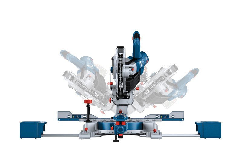 Bosch Akku-Kapp- und Gehrungssäge BITURBO GCM 18V-216 D Produktbild img2 L