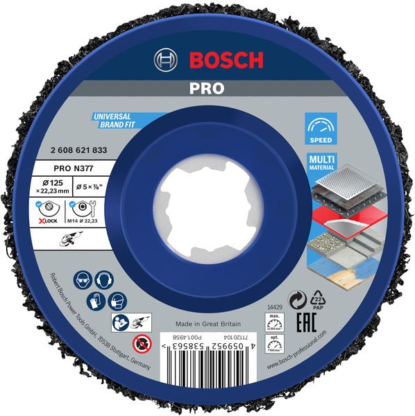 Bosch PRO N377 Multi Material Reinigungsscheibe Produktbild img1 L