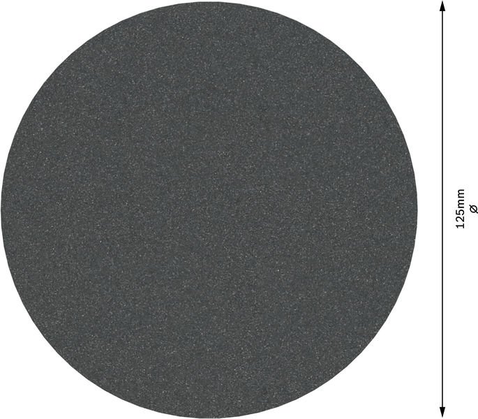 Bosch Schleifblatt Papier F355, 125 mm,  ungelocht, Klett, 10er-Pack Produktbild img3 L