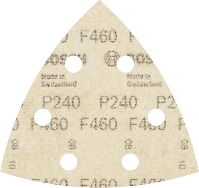 Bosch Schleifblatt F460 Best for Wood and Paint, 93 mm, 120, 5er-Pack Produktbild img4 L