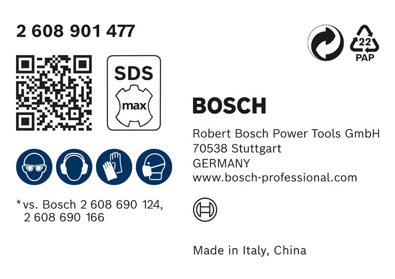 Bosch EXPERT SDS Clean max Flachmeißel + Adapter, 25x400 mm Produktbild img28 L