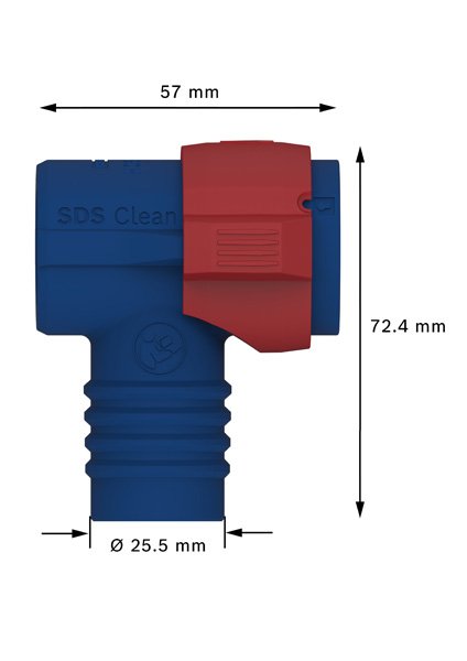 Bosch EXPERT SDS Clean plus Adapter für Hammerbohrer Produktbild img15 L
