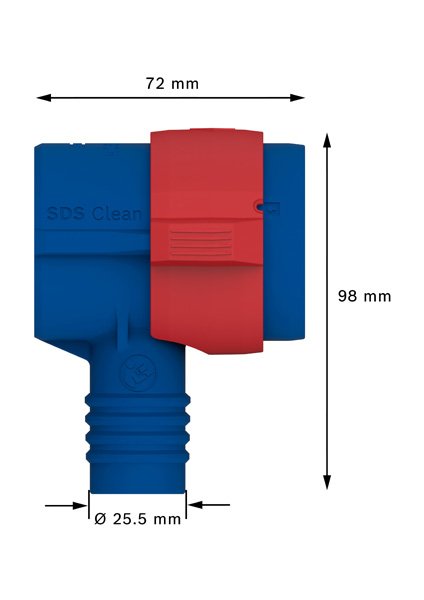 Bosch EXPERT SDS Clean max Adapter für Hammerbohrer Produktbild img15 L