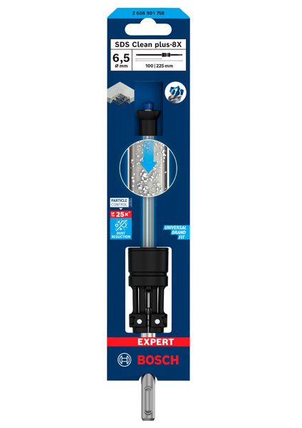 EXPERT SDS Clean plus-8X Hammerbohrer, 6.5x100x225 mm Produktbild img3 L