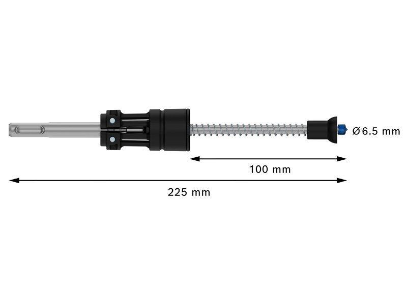 EXPERT SDS Clean plus-8X Hammerbohrer, 6.5x100x225 mm Produktbild img4 L