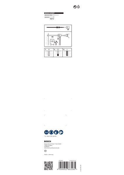 EXPERT SDS Clean max-8X Hammerbohrer, 24x400x650 mm Produktbild img2 L