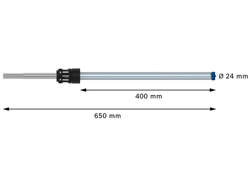 EXPERT SDS Clean max-8X Hammerbohrer, 24x400x650 mm Produktbild img4 L