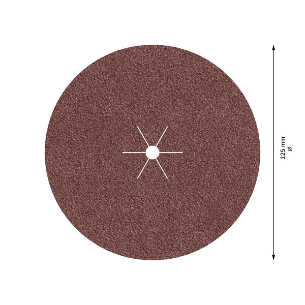 PRO F460 Schleifblatt, 125 mm, G60 Produktbild img3 L