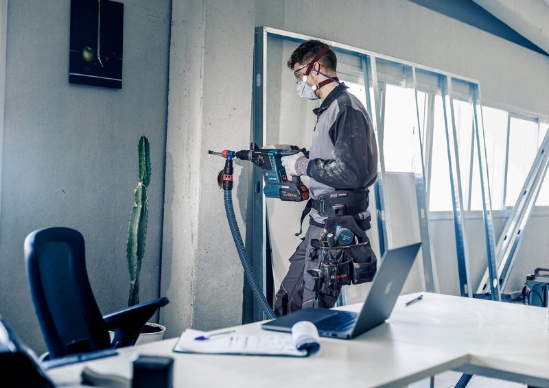 EXPERT SDS Clean plus-8X Hammerbohrer mit einem Anschluss, 10x100x225 mm Produktbild img5 L