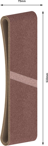 PRO X440 Schleifband, 75 x 533 mm, G100 Produktbild img3 L