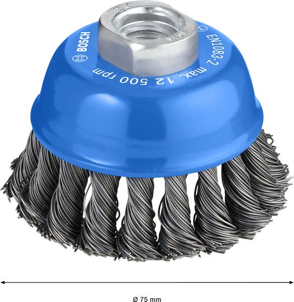 Bosch PRO&nbsp;Metal heavy Topfbürste, 75 x 0,5&nbsp;mm, Gewinde Produktbild img3 L