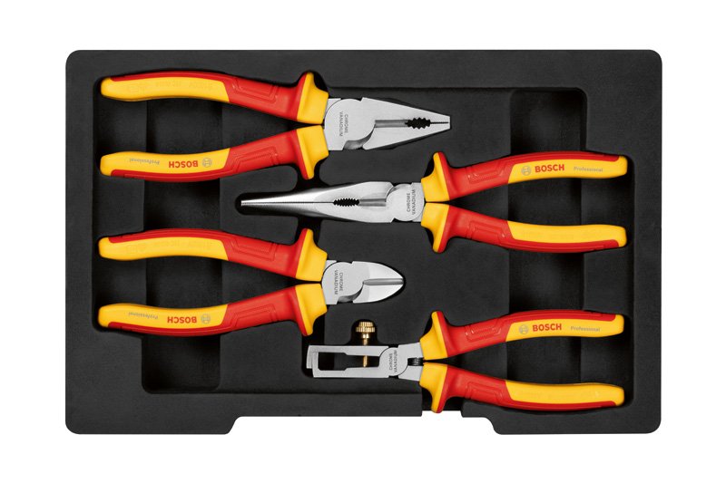 Bosch Combo Kit VDE Zangen-Set, 4-tlg Produktbild img2 L