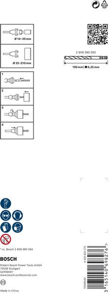 Bosch PRO Q-Lock Quick Change Aufsteckhalter, Sechskant-Aufnahme für Quick Change-Syst Produktbild img2 L