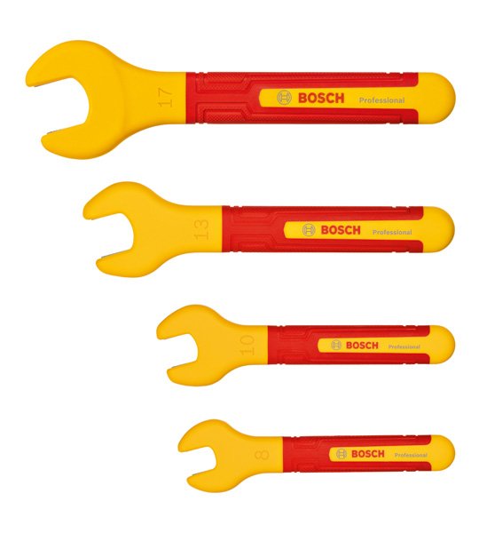 Bosch Combo Kit VDE-Einmaulschlüssel-Set, 4-tlg. Produktbild img2 L