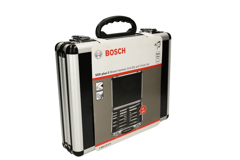 Bosch 11-tlg. Meißel- und Hammerbohrer-Set SDS plus-3, 5–12&nbsp;mm Produktbild img4 L
