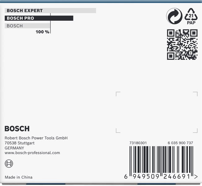 Bosch PRO Impact Socket Set mit PET-Abdeckungen, 1/2", extra tief, 3‑tlg. Produktbild img5 L