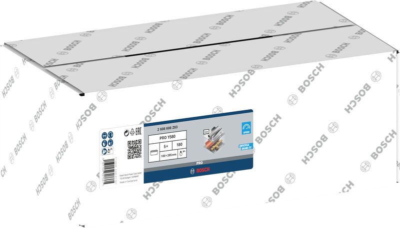 Bosch Schleifhülse Y580, 100 x 285 mm, 90 mm, 5er-Pack Produktbild img2 L