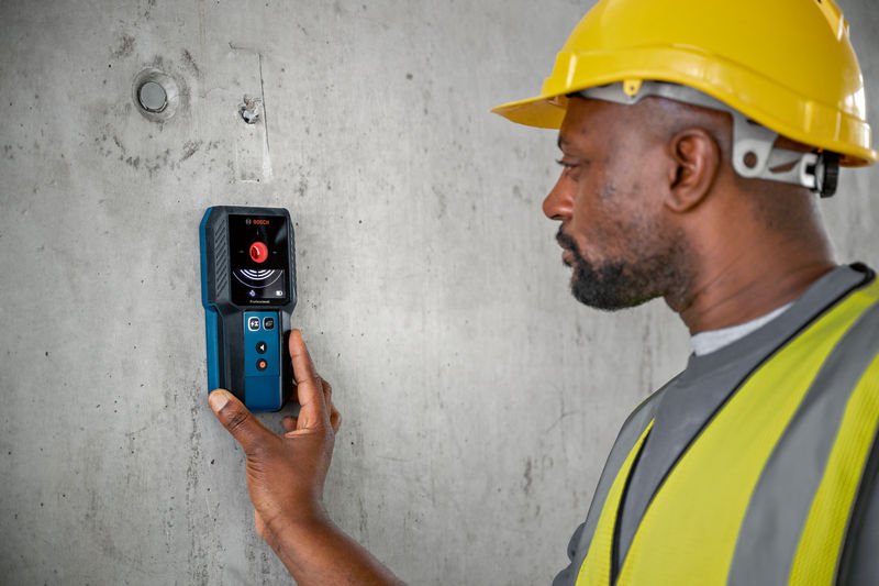 Bosch Ortungsgerät GMS 120-27 mit Tasche; 2 x 1,5 V LR6-Batterie (AA) Produktbild img6 L